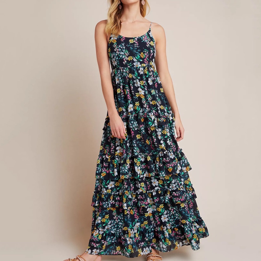 Yumi Kim Saint Martin Florita Tiered Maxi Dress - Picture 1 of 8